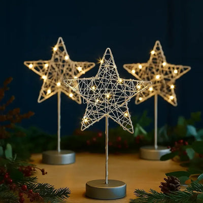x6 Table Stars Silver