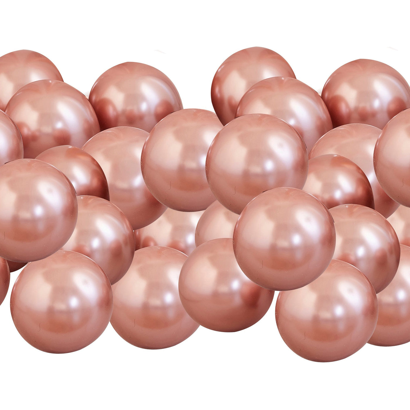 Rose Gold 2025 Happy New Year Balloon Mosaic