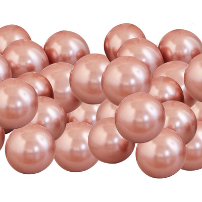 Rose Gold 2025 Happy New Year Balloon Mosaic