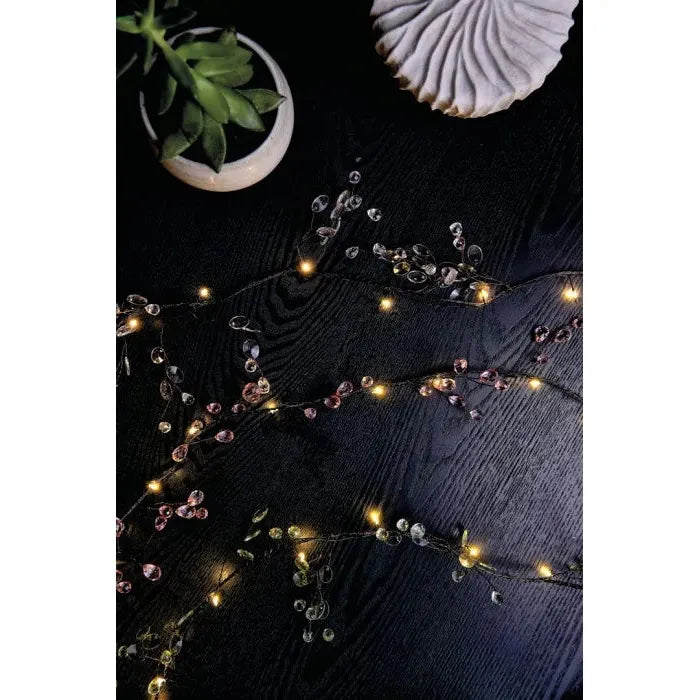 Clear Crystal Blossom Pink