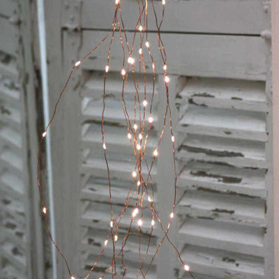 Cascade Garland Lights Copper