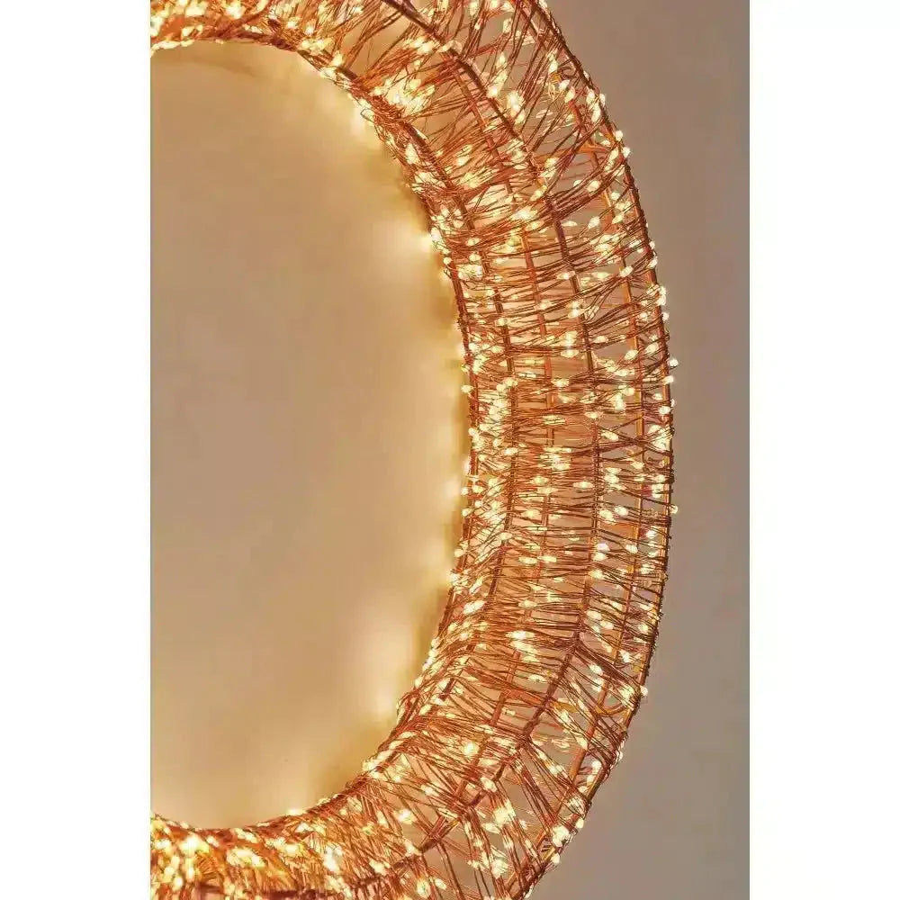 Circle Wreath Copper - NEST & FLOWERS