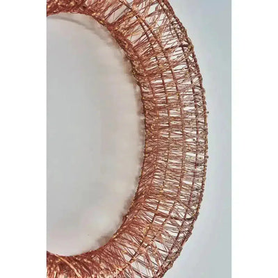 Circle Wreath Copper - NEST & FLOWERS