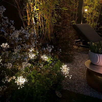 x8 Solar Starburst Cluster Stake Lights