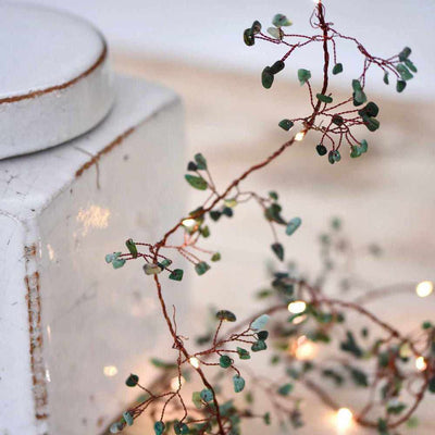 Gemstone String Light Green - NEST & FLOWERS