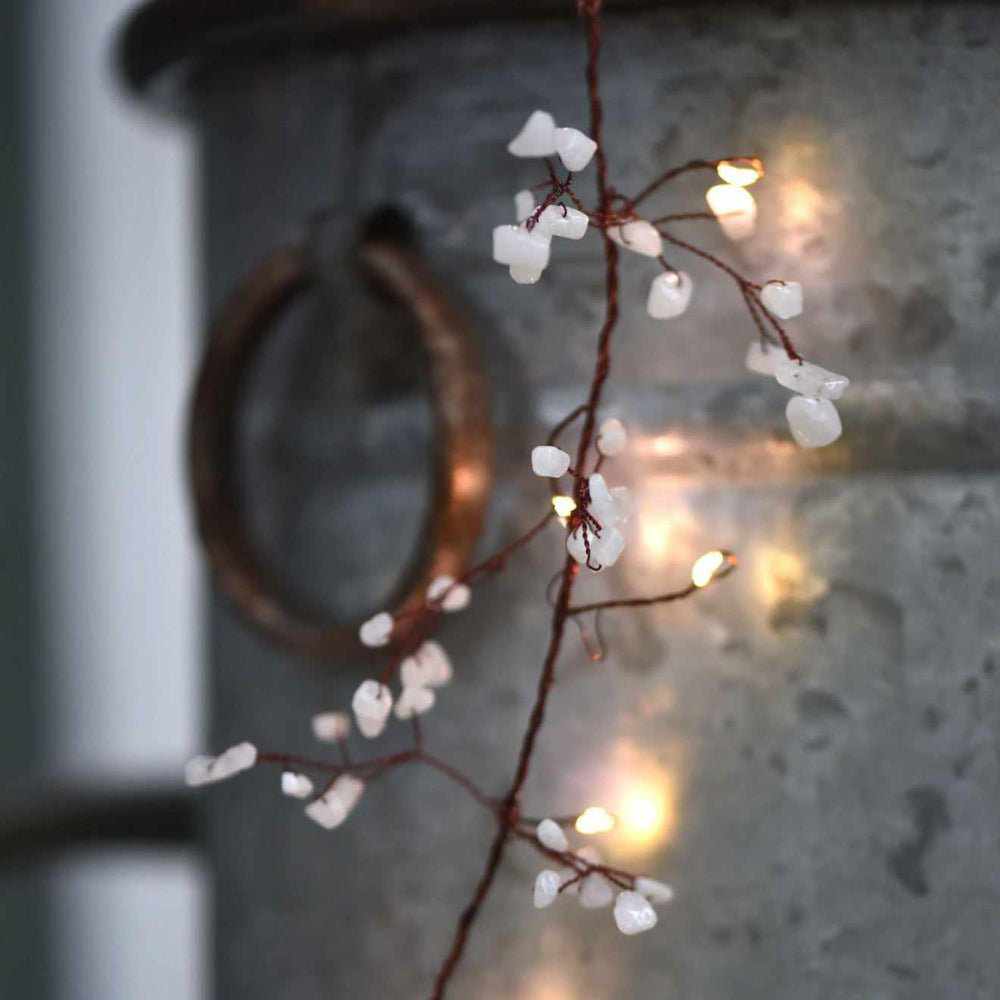 Gemstone String Light White - NEST & FLOWERS