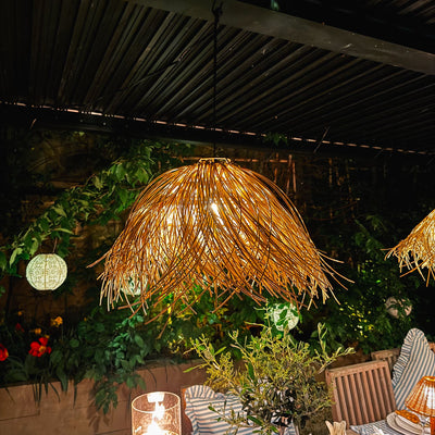 x3 Grass Solar Pendant Lights