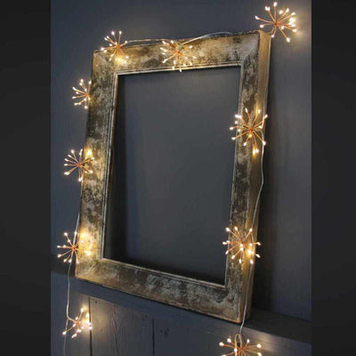 Indoor Starburst Garland Lights Copper - NEST & FLOWERS