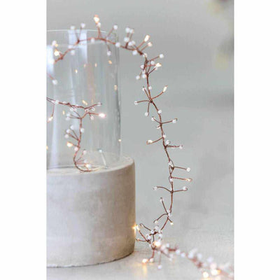 Jewel Cluster Garland Lights White - NEST & FLOWERS