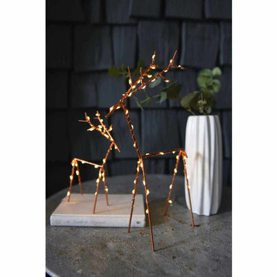 LED Reindeer Small - NEST & FLOWERS