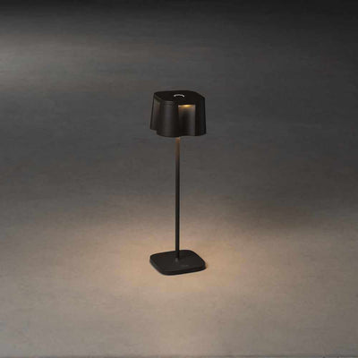 Malibu Re-chargeable Table Lamp Black - NEST & FLOWERS