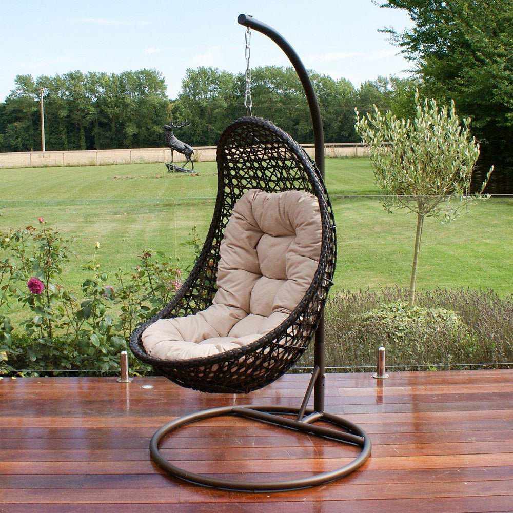 Marazion Hanging Chair Brown