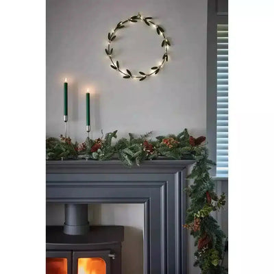 Mistletoe Wreath Light - NEST & FLOWERS