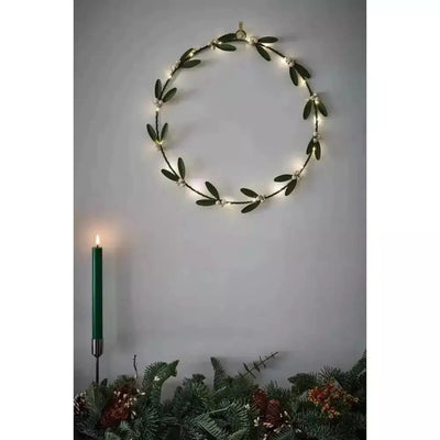 Mistletoe Wreath Light - NEST & FLOWERS