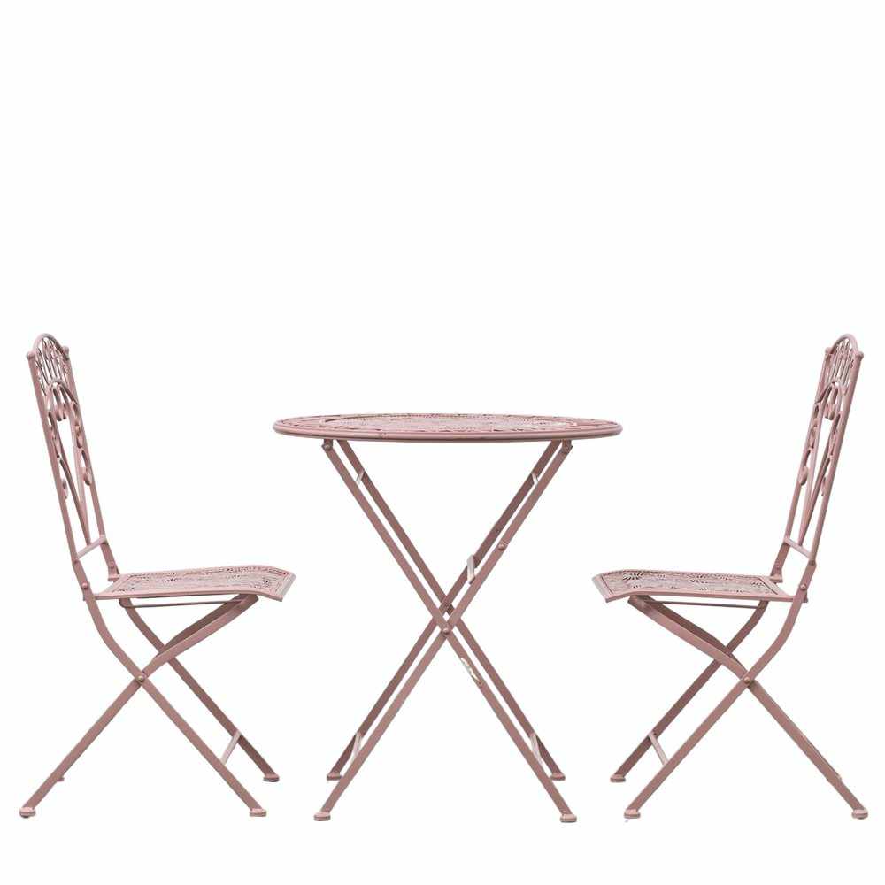 Napa 2 Seater Bistro Set Pink