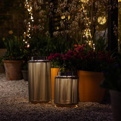 Luna Grey Solar Light Large