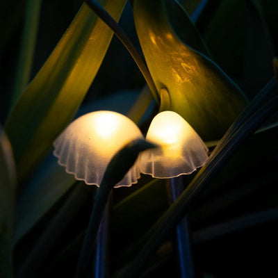 x6 Solar Starburst Poppy & x2 Solar Ivy x2 Solar Mushroom Lights