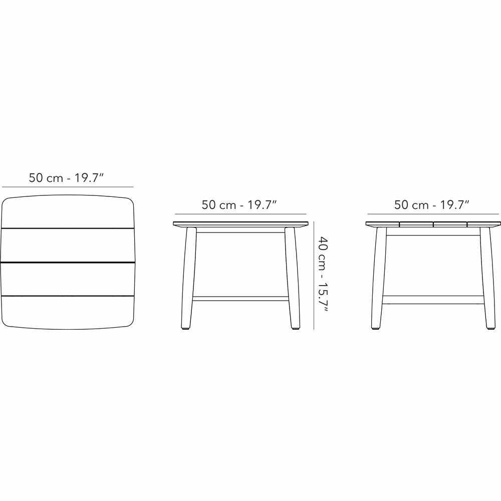 Torre Teak Chair Set