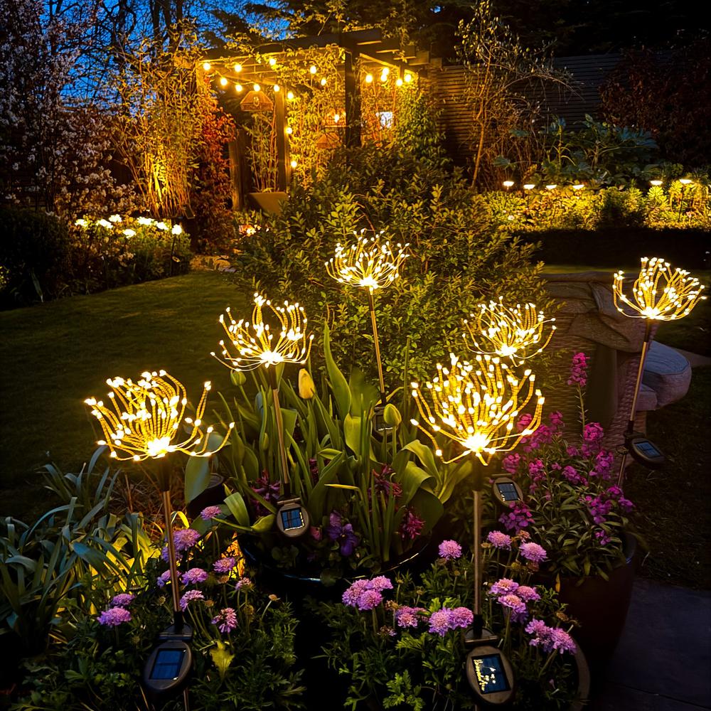 x6 Starburst Peony Stake Lights