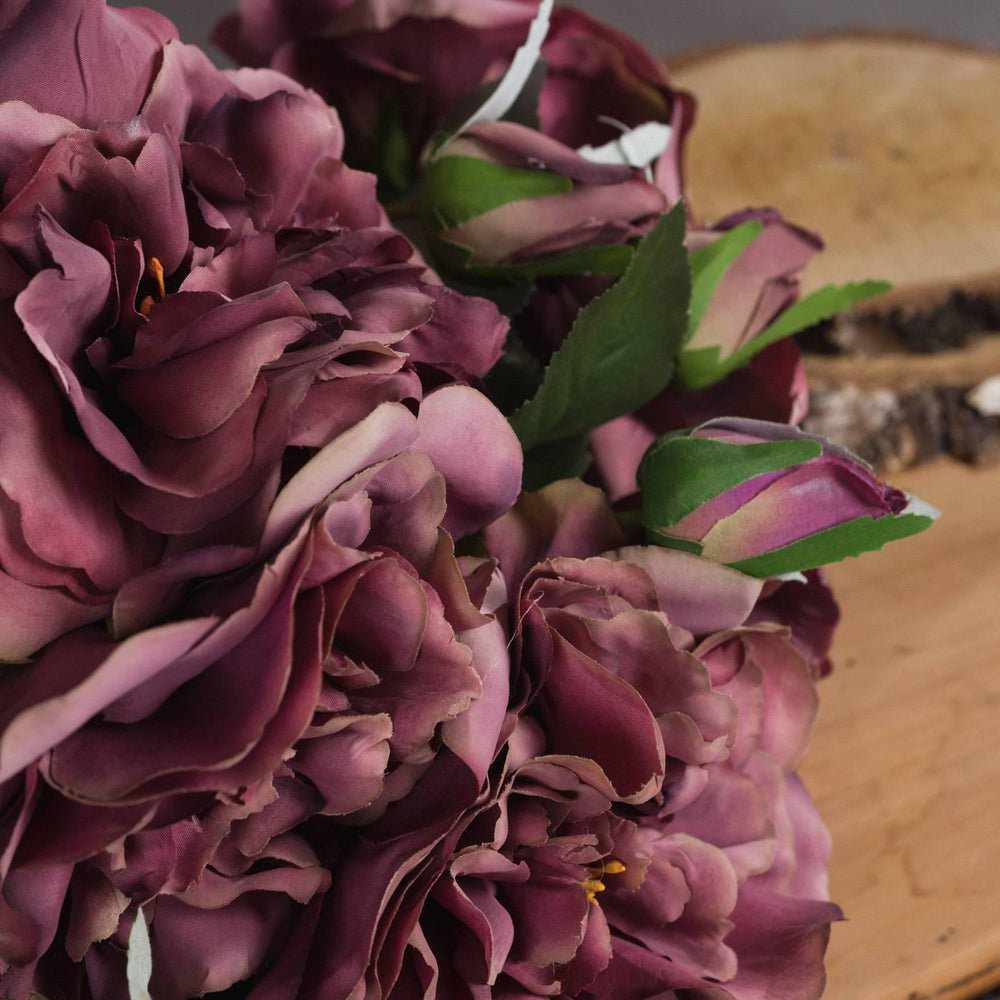 Pink Short Stem Fashion Roses x3