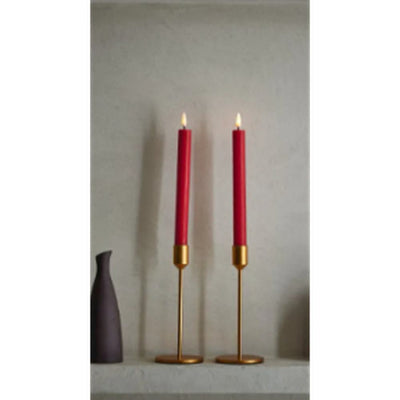 LED Chandelier Candles Red