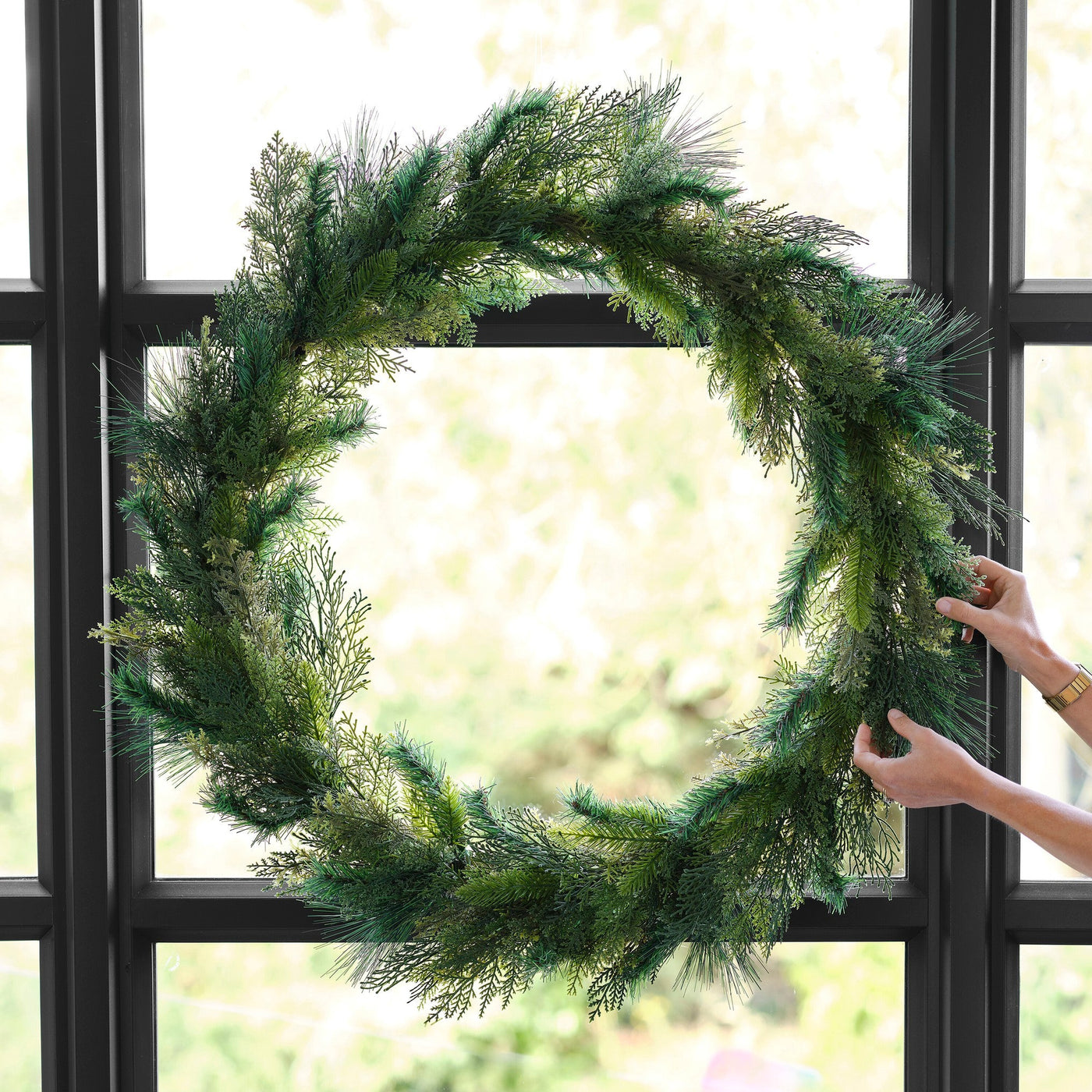 Christmas Foliage Wreath