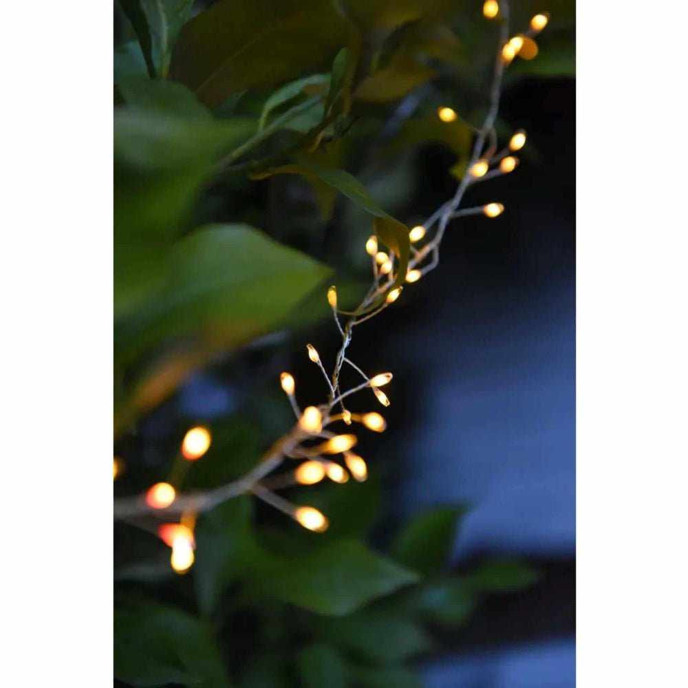 Solar Cluster String Lights - NEST & FLOWERS