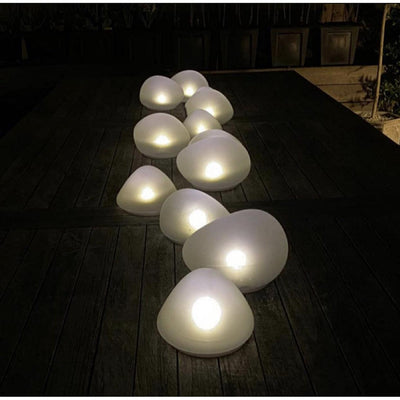 x24 Solar Glass Pebbles