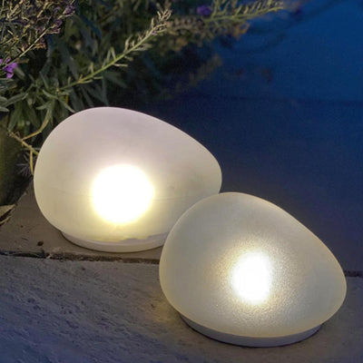 x24 Solar Glass Pebbles