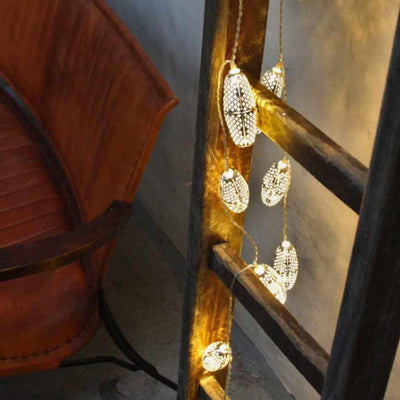 Solar Marrakesh Garland Lights Silver Mains - NEST & FLOWERS