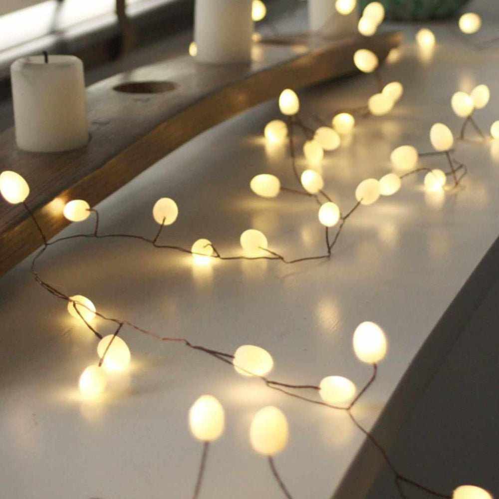 Teardrop String Lights Opaque - NEST & FLOWERS