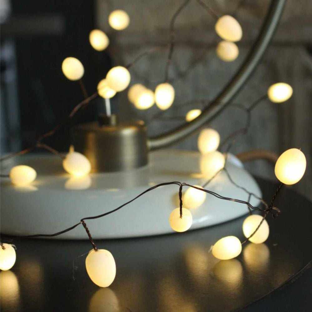 Teardrop String Lights Opaque - NEST & FLOWERS