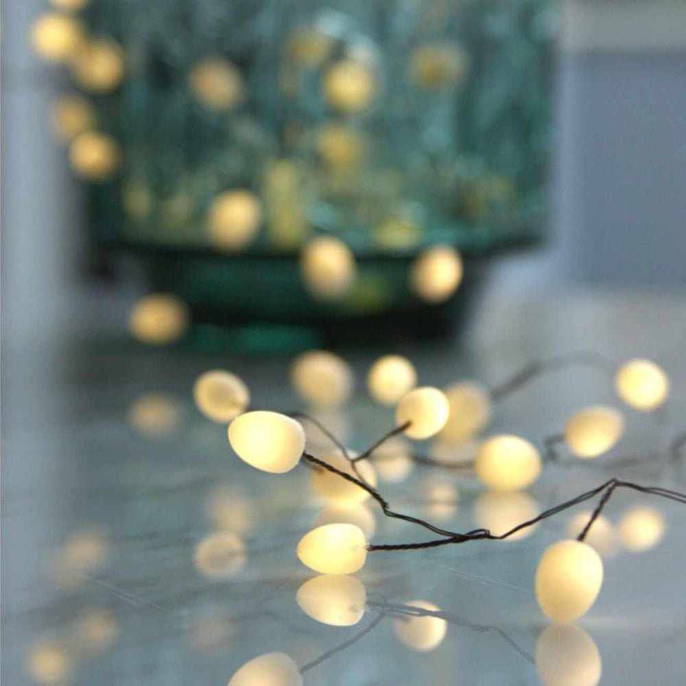 Teardrop String Lights Opaque - NEST & FLOWERS