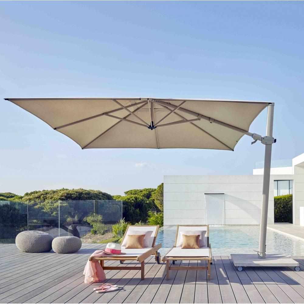 Trevone Large Outdoor Parasol 3m x 3m