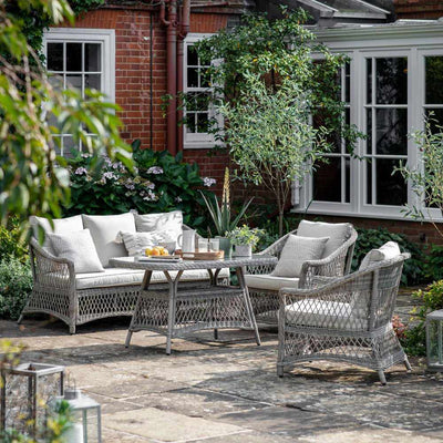 Waterford Country Sofa Dining Set Stone