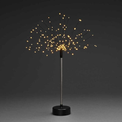 x12 Large Starburst Table Lamps Black - NEST & FLOWERS