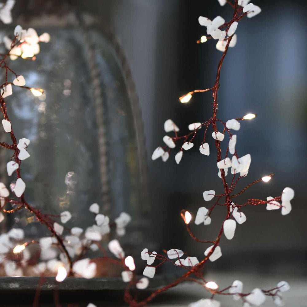 x3 Gemstone String Light White - NEST & FLOWERS