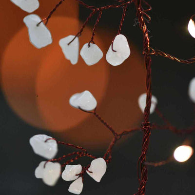 x3 Gemstone String Light White - NEST & FLOWERS