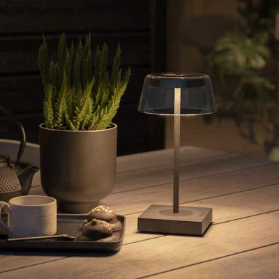 X3 Tourmaline Re-chargeable Table Lamp Black