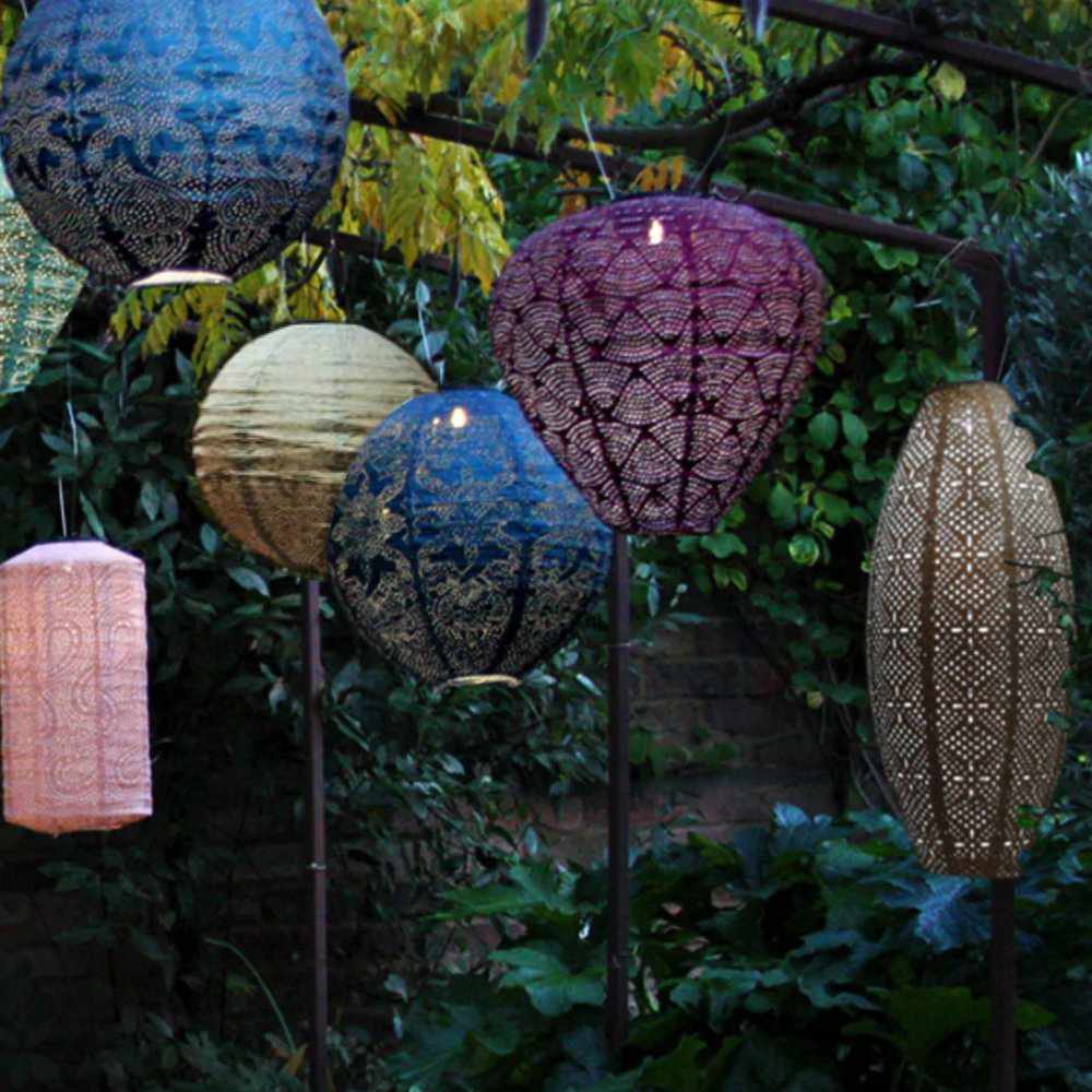 x5 Solar Lanterns - NEST & FLOWERS