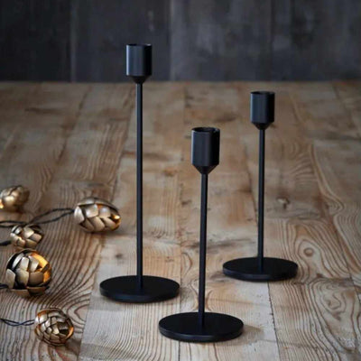 x6 Candle Stands Black - NEST & FLOWERS