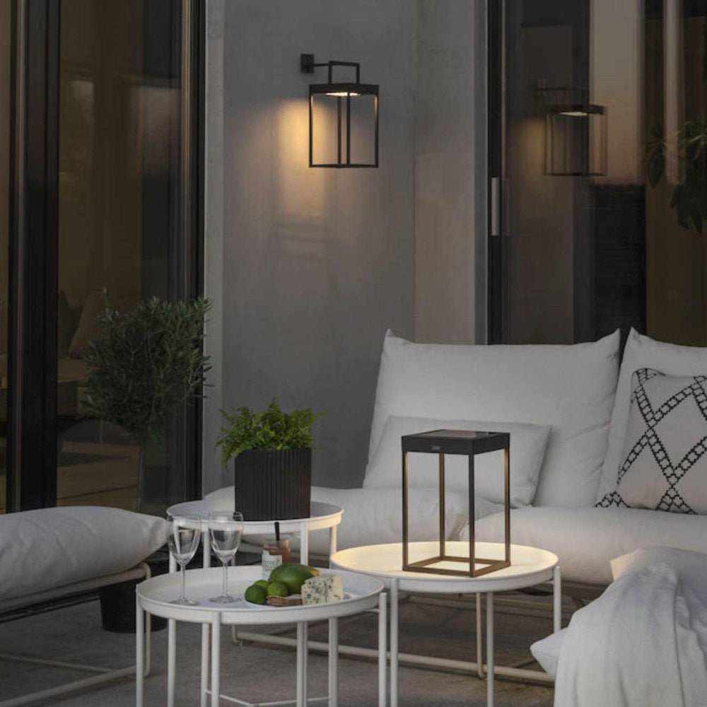 x6 Palos Solar Courtyard Lanterns Black - NEST & FLOWERS