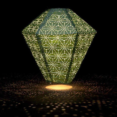 x6 Solar Lantern Diamonds - NEST & FLOWERS