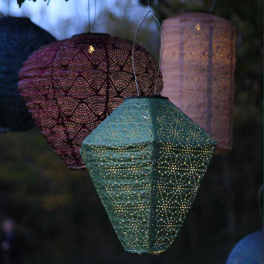 x6 Solar Lantern Diamonds - NEST & FLOWERS